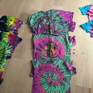 Tie die shirts